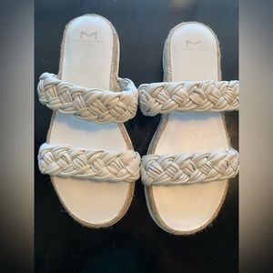 Marc Fisher Chunky Sandals 6.5